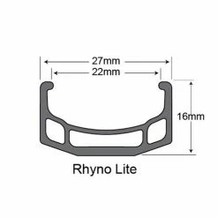 Shimano Sun Rhyno Lite Disc / V-Brake Wheels 26" 13 Shimano Sun Rhyno Lite Disc / V-Brake Wheels 26