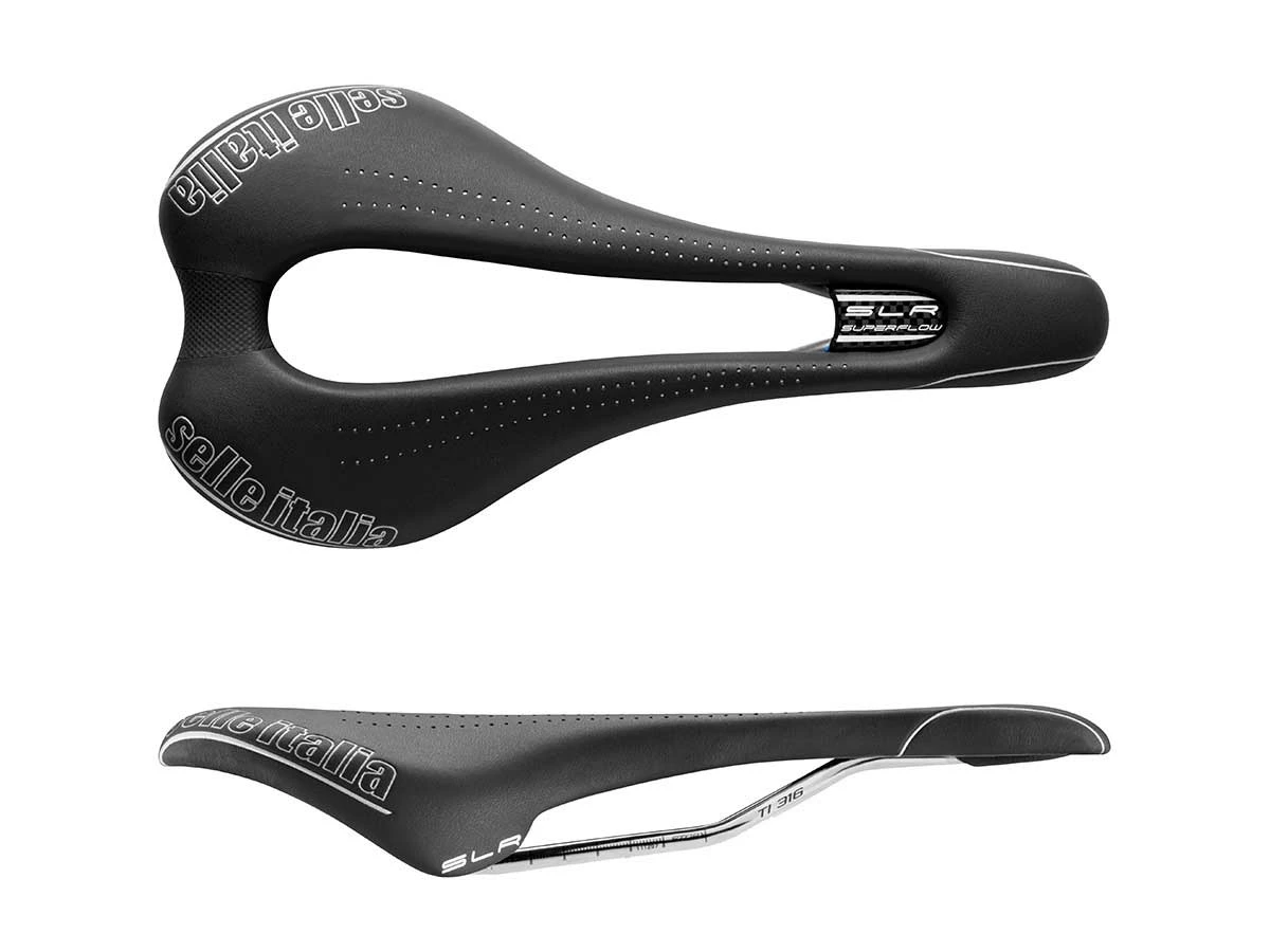 Saddles Selle Italia SLR SuperFlow Ti Saddle 1 Saddles Selle Italia SLR SuperFlow Ti Saddle