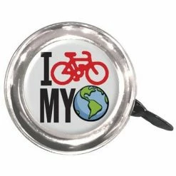 Clean Motion Swell Bells Chrome Bicycle Bell Mirrors/Bells