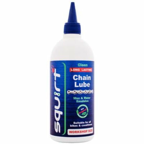 Squirt Long Lasting Dry Bicycle Chain Lube Cleaners / Lubricants 3 Squirt Long Lasting Dry Bicycle Chain Lube Cleaners / Lubricants