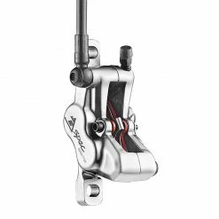 Brakes Disc TRP G-Spec Slate Hydraulic Disc Brake Set 4 Piston Silver