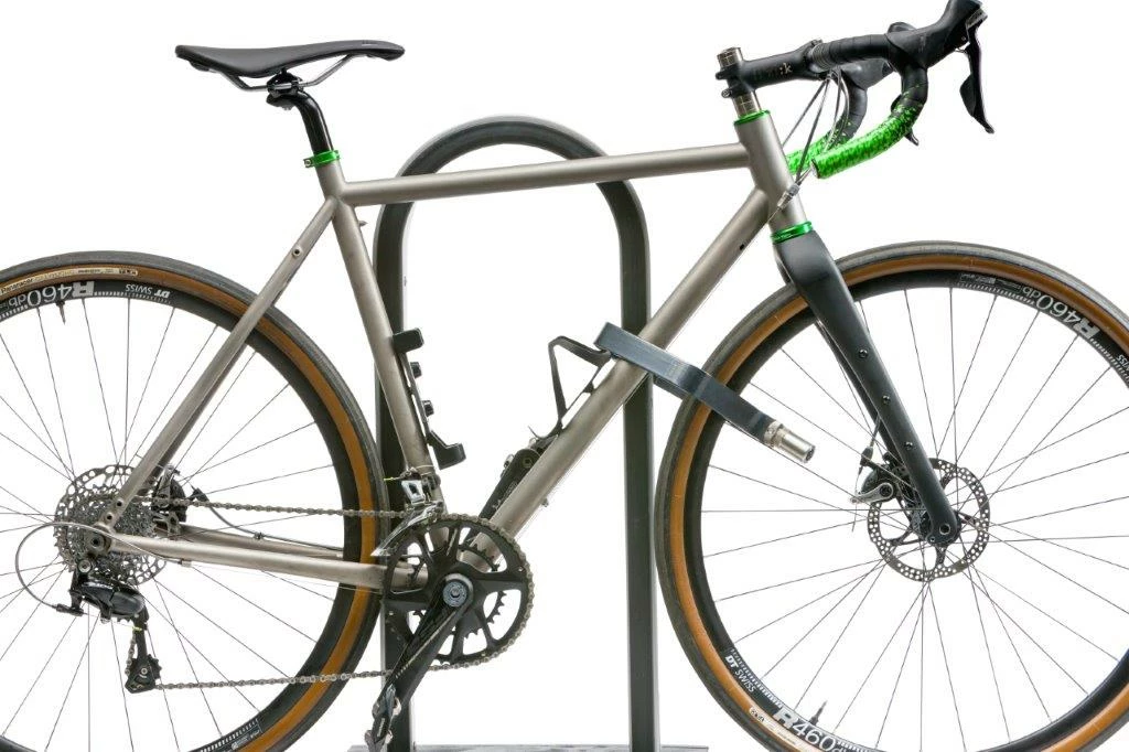 Locks TiGr Blue Steel Mini+ Shackle Lock 4 Locks TiGr Blue Steel Mini+ Shackle Lock