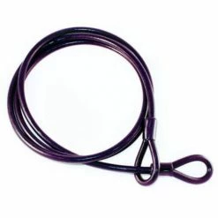 UltraCycle Coated Security Cable Double Loop End