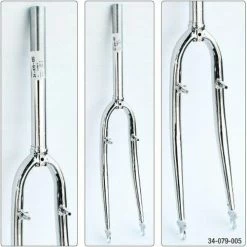 Forks / Accessories UltraCycle Bicycle Replacement Cromoly Hybrid Fork 700c 11/8" Threaded