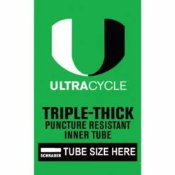 Ultracycle Premium Triple Thick Thorn & Puncture Resistant Tube ALL SIZES AVAILABLE! BMX