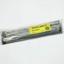WheelSmith Spokes Double Butted 14/15g SS 50 Count DB14 Spokes / Nipples