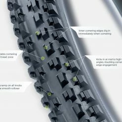 Tioga Edge 22 Soft Front Tubeless Folding Tire 29 X 2.5 Tires 5 Tioga Edge 22 Soft Front Tubeless Folding Tire 29 X 2.5 Tires