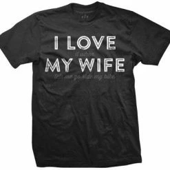 T-Shirts DHD Wear I Love My Wife T-Shirt