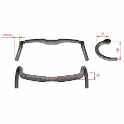 Fsa K-Wing AGX Carbon Handlebar 31.8mm