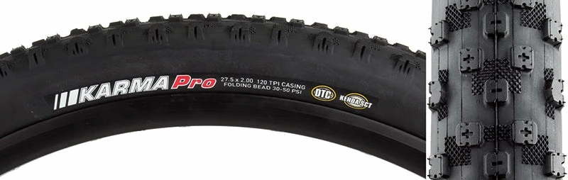 Kenda Karma Pro Folding DTC Tire 27.5" Buy 1 Get 1 FREE! 1 Kenda Karma Pro Folding DTC Tire 27.5" Buy 1 Get 1 FREE!