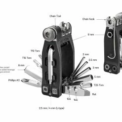 Topeak Ninja 16+ Function Mini Multi Folding Tool
