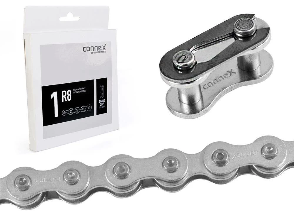 Wippermann Chains / Chain Guides Wipperman Connex 1R8 Single Speed Chain 1 Wippermann Chains / Chain Guides Wipperman Connex 1R8 Single Speed Chain