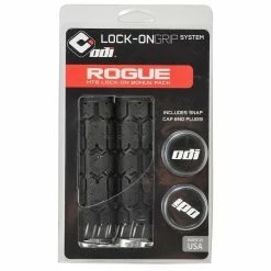ODI Rogue Lock-On Grips W/ Clamps Bonus Pack