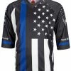 World Jerseys Thin Blue Line MTB Mens 3/4 Jersey