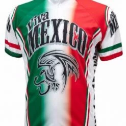 World Jerseys Viva Mexico Mens Cycling Jersey